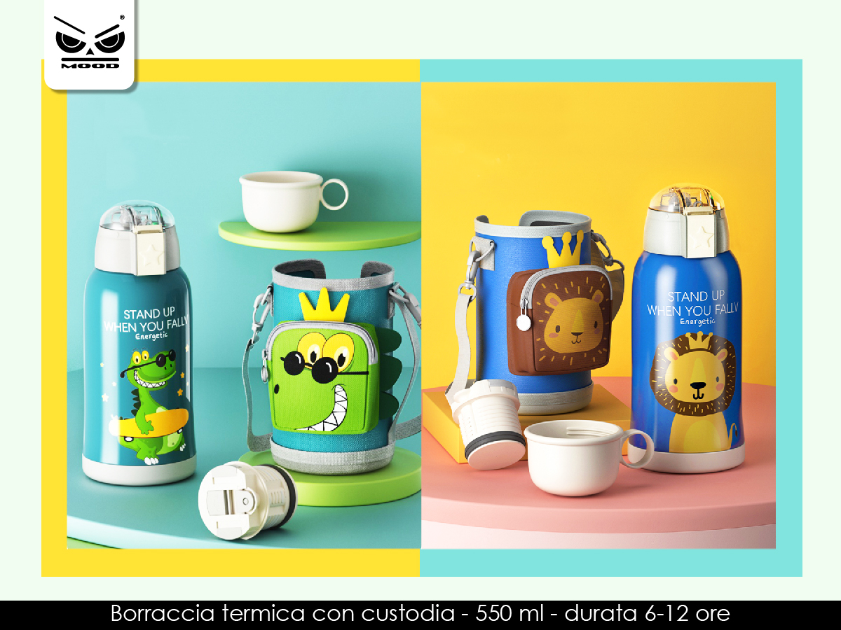 BORRACCIA THERMOS CON CUSTODIA BOY